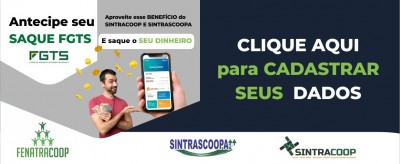 FGTS SAQUE-ANIVERSÁRIO: Trabalhadores em cooperativas do Paraná podem sacar até 5 parcelas