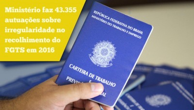 Maior parte das autuações ocorreu no setor do comércio, seguida da Indústria e Serviços