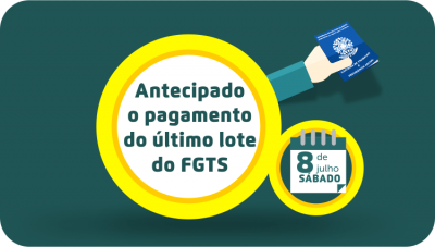 CONTAGEM REGRESSIVA: Antecipado prazo para pagamento do último lote de contas inativas do FGTS