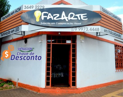 ‘CHAVE DE DESCONTO’: Sintrascoopa firma convênio com empresa de comunicação Faz Arte